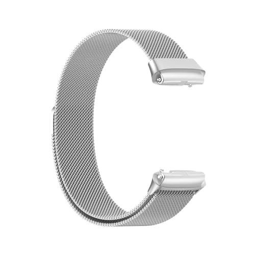 [MEVMEVGNLN] Fit For Redmi Watch 3 Active�p���^���E�H�b�`�o���h �u���X���b�g�X�g���b�v�x���g �����p���^���r���v�A�N�Z�T���[(Silver)