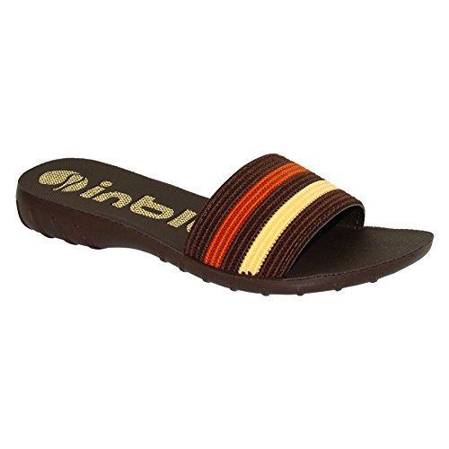 inblu Stylish Fashion Sandal/Slipper for Women | Comfortable | Lightweight | Anti Skid | Casual Office Footwear (3843_Brown Beige_41) (B01HMCOH3Y) Amazon Price History, Amazon Price Tracker