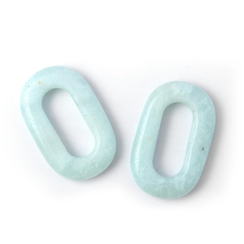 40 x 25 mm, 10 szt., owalne okrągłe koraliki z kamienia naturalnego do produkcji bransoletek, koraliki z naturalnego kamienia szlachetnego/charms/wisiorek do produkcji biżuterii