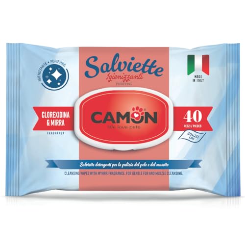 Camon Toallitas Aroma con Clorexidina, Blanco