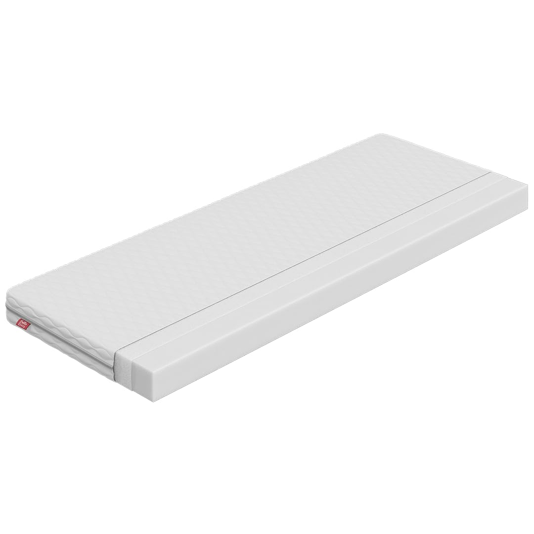 Bellabino Twist Kindermatratze 90x190 cm – Matratze Kinderbett Härtegrad H2 – Hochwertige Kaltschaummatratze – Jugendmatratze 11 cm hoch – mit waschbarem Bezug, allergikerfreundlich