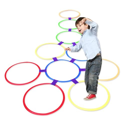 La Mejor Recopilación de Aros , listamos los 10 mejores. 42 HURRISE Juego de Anillos de Rayuela, 10 Aros de Ejercicio para Niños, Anillos de Juego de Rayuela para Saltar, para Entrenamiento Sensorial, Aptitud Física, Ideal para Jugar Al...