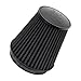 K&N Universal Clamp-On Air Filter: High Performance, Premium, Washable, Replacement Filter: Flange Diameter: 6 In, Filter Height: 7.5 In, Flange Length: 1 In, Shape: Round Tapered, RU-3101HBK