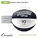 Champion Sports Exercise Medicine Balls, 9-10 lbs, Leather with No-Slip Grip - Weighted Med Ball Set for Weight Training, Stability, Plyometrics, Cross Training, Core Strength - Heavy Workout Ball