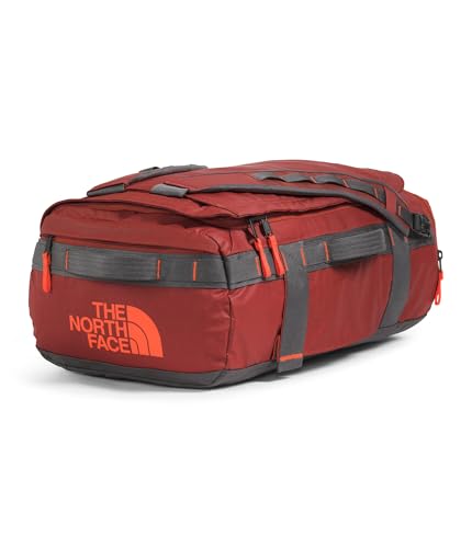 Image of THE NORTH FACE Base Camp Voyager Duffel, Iron Clay /Gy /Lava Red, 32 Liters