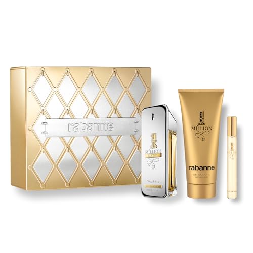 Rabanne 1 Million Lucky Gift Set for Men - Discover Long Lasting Woody Aromatic Eau de Toilette...
