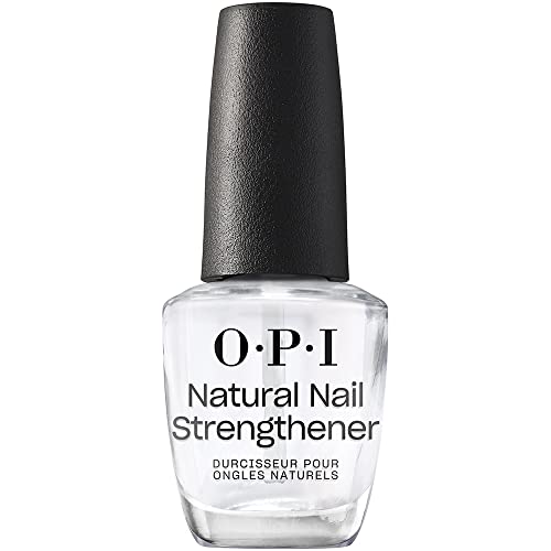 OPI Nail Lacquer Base Coat | Clear Nail Polish Base Coat |Chip Resistant, Protects Nails, Prevents Discoloration