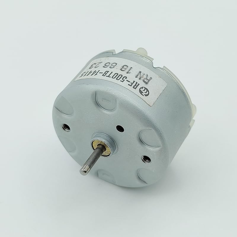Mabuchi RF-500TB-14415 Mini 32mm Round Spindle Motor DC 3V 5V 6V 3700RPM Precious Metal Brush Micro 500 Motor for DIY CD DVD Player