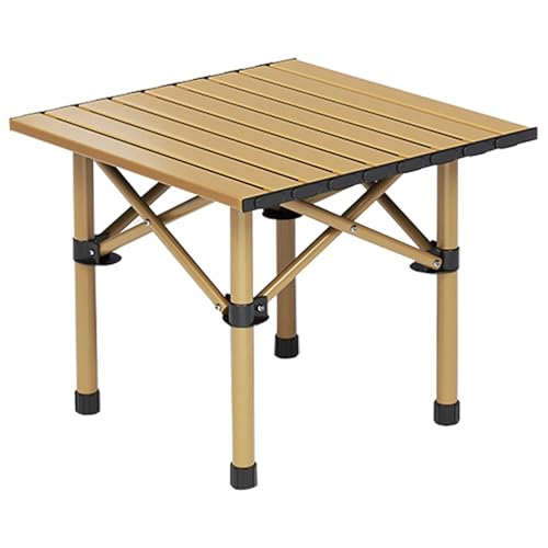 Table pliante extérieure compacte 53cm meuble de jardin nomade et stable X-SD