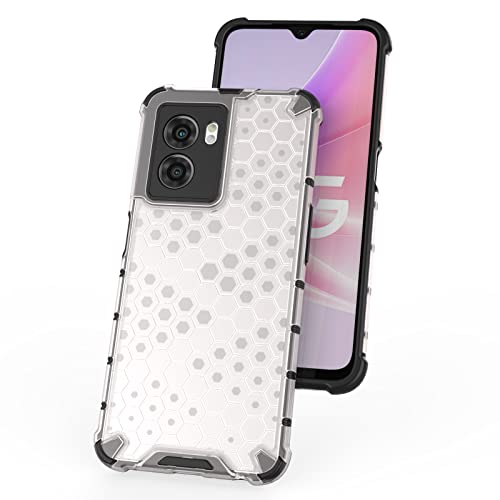Image of Glasgow Back Case Cover Compatible with Realme Narzo 50 5G (Stylish Design) - Transparent
