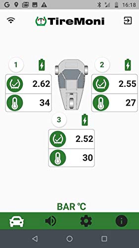 TireMoni STM-520-B: récepteur tpms Universel OE
