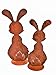 Produktbild Rostikal | Osterhase Berti, Edelrost Deko Idee für Ostern und Frühling schöne Dekofiguren zum Dekorieren | 25 cm gr. 2