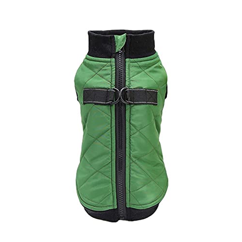 Savlot Winterhundejacke Winterhundekleidung mit D-Ring Winter Warme Weste Hundemantel Haustierkostüm für kleine mittelgroße Hunde Katzen Cover