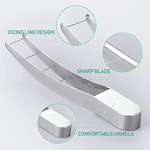 Watermeloensnijder slicer 304 roestvrij staal watermeloensnijder fruitsalade meloensnijder voor keukenhulp - Image 7