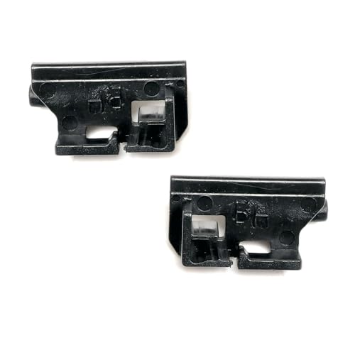 Generic Genuine OEM 81657A5000 81658A5000 Rear Roller Blind Shoe LH RH 2pcs 81657-A5000 81658-A5000 for Hyundai Elantra GT New i30 2013-2017, Black