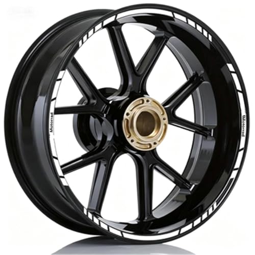 Autocollants de roue moto pour BMW S1000XR - Jante réfléchissante étanche Color2