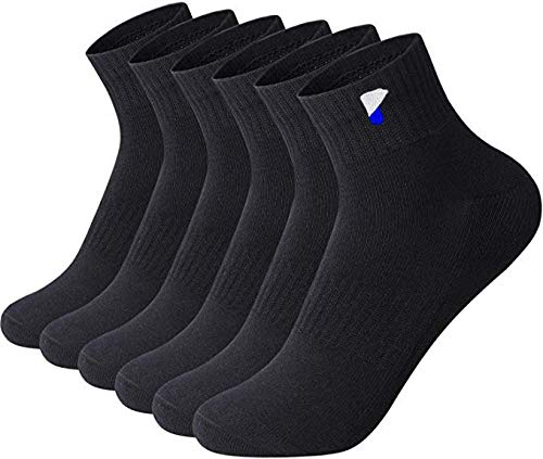 PreCasto Black Cushion Socks | Pack of 3 and 5 pairs