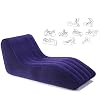 Sex Opblaasbare Sofa Chair Adult Game Sexy Liefde Kantoormeubelen Stoelen Seksuele Rapporten Sofa Bed Voor Koppels,Blue