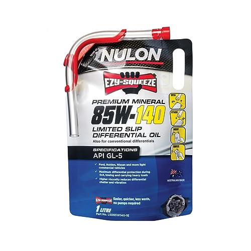 Nulon 85W140 EZY Squeeze Heavy Duty Limited Slip Differential Oil 1 Liter