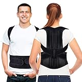 ➕【Postura correcta】: el diseño ergonómico ayuda a mejorar su mala postura, brinda un soporte estable para la parte superior del cuerpo y ayuda a mantener la curvatura fisiológica normal de la columna humana al permitir que los músculos de su cuerpo se adapten gradualmente.