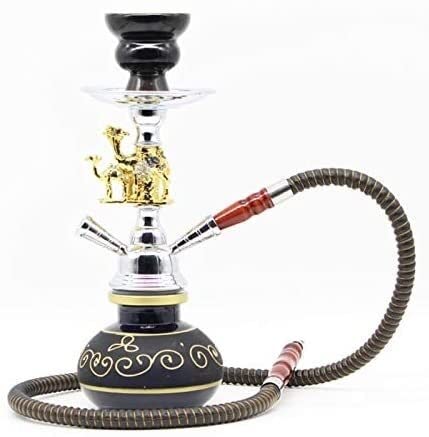 LSZ Shisha-Set 1/2 Schlauchhukahn Shisha Set Kreativer Kamelform Retro Hukas Set for Party Shisha-Set (Size : 1 Hose)
