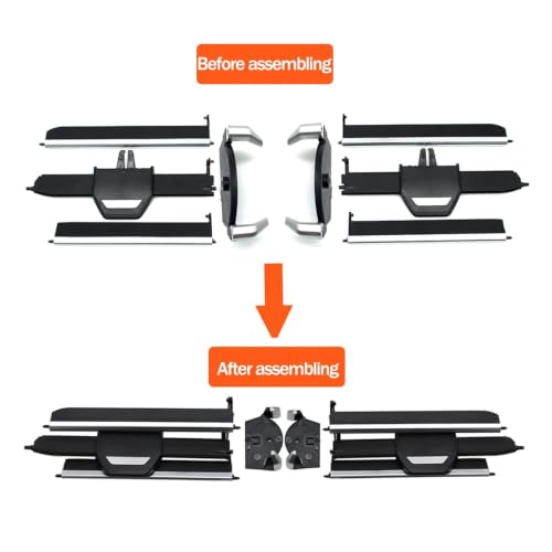 Grille aérateur BMW central kit réparation volet ventilation - 4