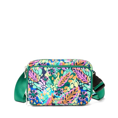 Image of Baggallini Modern Belt Bag 5x8 Travel Fanny Pack Sling Bag Waistpack w /RFID Card Holder Water-resistant Crossbody Bag