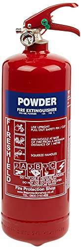 Multi Purpose Fire Extinguisher – 2KG ABC Dry Powder Extinguisher FireShield PRO