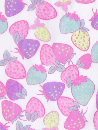 Image of iscream Big Girls Silky Soft Pretty Print Plush Fleece Pants - Pastel Dreams Collection