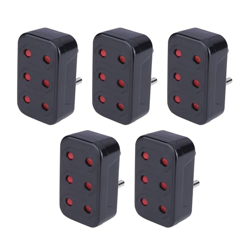 Image of MX Universal 3-Pin Multi Plug Type D Socket 3 x 2-Pin Outlets Converter 5A to 15A Adapter for Home, Office,Travel Multi Plug Extension, Universal Socket Converter, Power Adapter Ask ChatGPT