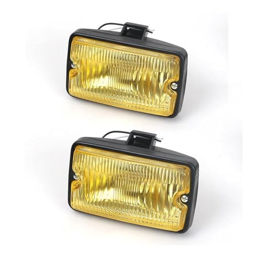CMGGMKEZDP Para Peugeot 205 GTI CTI 106 306 Mi16 H3 Parachoques Delantero Luz Niebla Luz Conducción Diurna Luz Conducción Foco Foco Faros antiniebla(2 piezas amarillo)