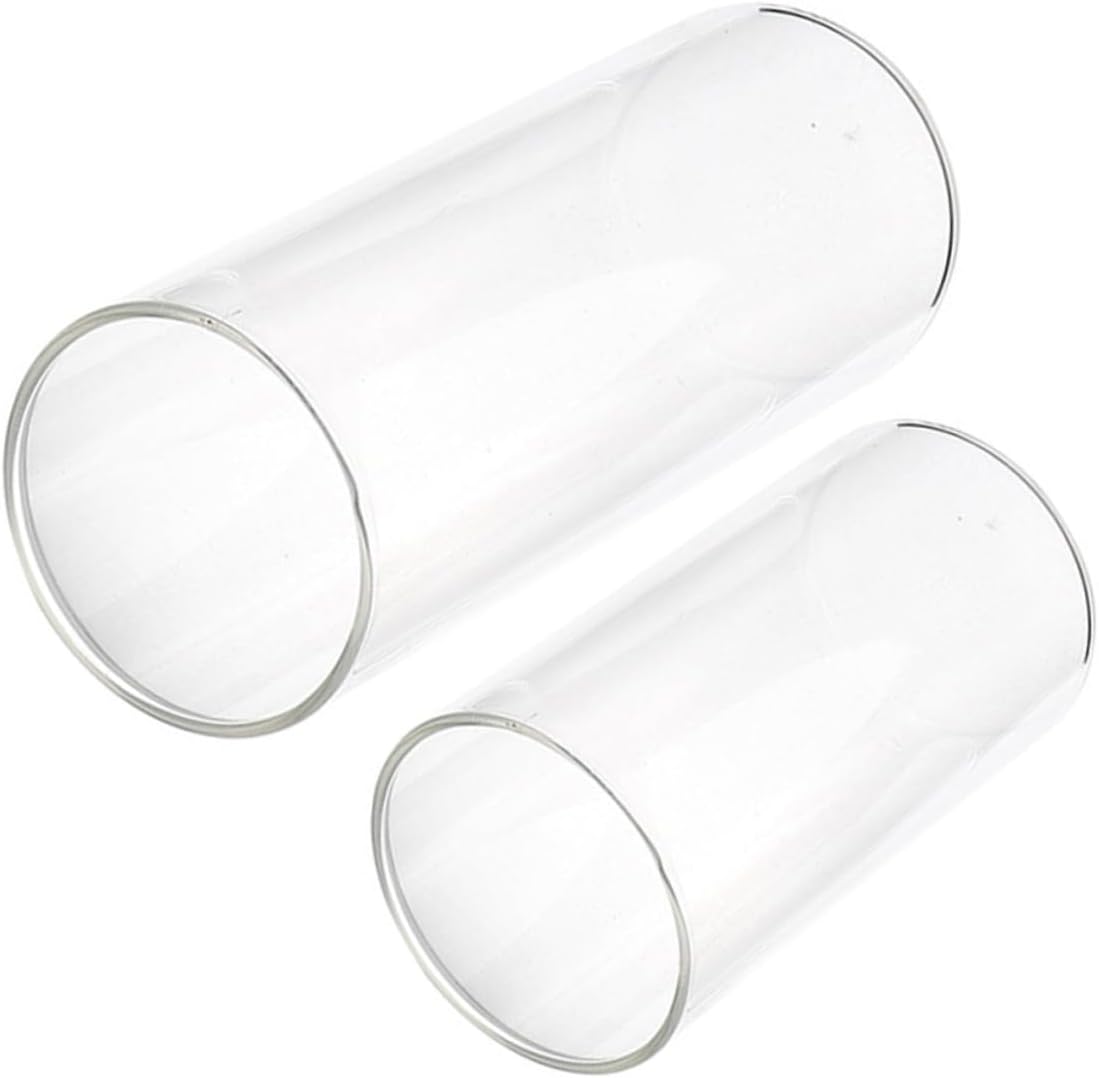 STOBAZA 2pcs Glass Candle Holders Decorative Glass Shades for Tea Lights Candle Holder Decor for Wall