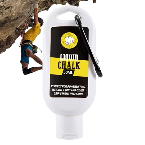 Kletterkreide – rutschfester, stärkerer Griff, Puder-Zubehör, Flüssigkreide, Gewichtheben, für Männer, Familie, Freunde, Gewichtheben, Klettern, Tanzen, Übung, Stangengriff, Sport, Fitnessstudio