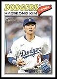 2026 Topps Heritage #268 Hyeseong Kim NM-MT Dodgers Baseball Trading Card
