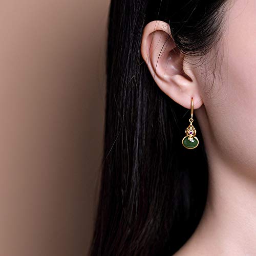 Orecchini Pendente Donna,Delicato S925 Argento