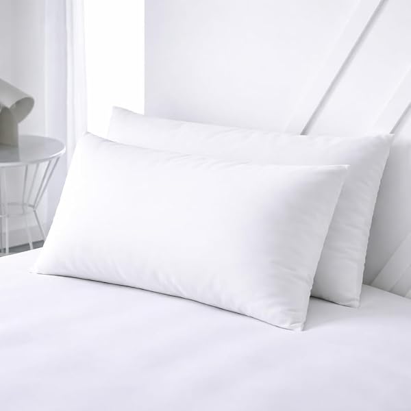 HOMEROKK Traversin 20 x 140 cm Moelleux et Respirant, Garnissage Haute Densité I Confort Luxueux pour Sommeil Réparateur - 4
