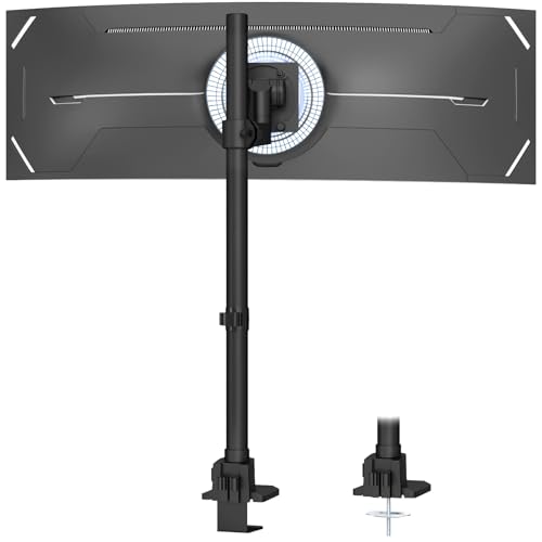 Image of 24-57'' Ultrawide Monitor Desk Mount, Extra Tall Aluminum Monitor Arm