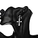 Cross Drop Dangle Earrings Sterling Silver Plated Fashion Earring Dangles for Women
