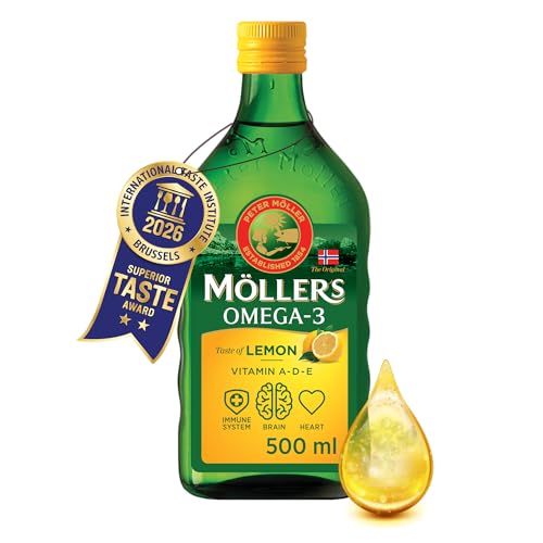 Moller’s ® | Aceite de hígado de bacalao | Complemento dietético con omega-3 EPA, DHA y...