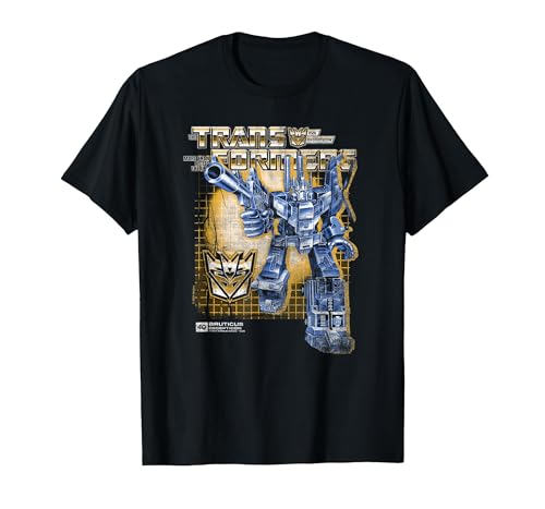 Transformers Bruticus Box T-Shirt, Men, Black, XX-Large