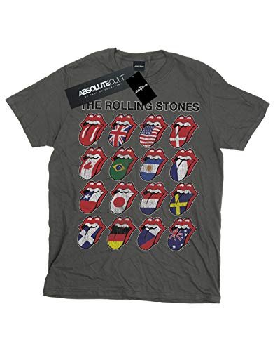 Absolute Cult The Rolling Stones Homme Voodoo Lounge Flag T-Shirt - Les Beatles, Paul McCartney, John Lennon, RIngo Starr, George Harrison Absolute Cult The Rolling Stones Homme Voodoo Lounge Flag T-Shirt – Image 3