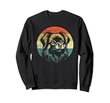 Photo Gallery retro vintage design tibetan spaniel dog felpa Photo Gallery retro vintage design tibetan spaniel dog felpa