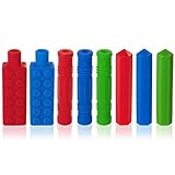 AMPLIA GAMA DE USOS - Los juguetes de tratamiento oral son adecuados para el período molar del bebé de 0 a 3 años, y también se pueden utilizar como un juguete sensorial para masticar para los niños con autismo. Un buen regalo para los niños.