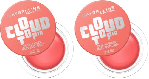 Allık, New York Cloudtopia Köpük Dokulu Mat, 05 Coral Illusion (2 paketi)