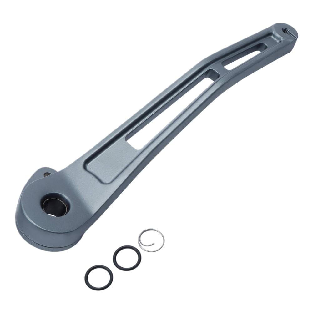 Dyhexxfzm Gray Brake Arm Lever Compatible With 2018–2024 Fl Softail Models Fat Flfb Slim Flsl Heritage 114 Flhcs Deluxe Flde Motorcycle(Gray)