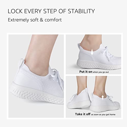 HKR Damen Sneaker Atmungsaktiv Turnschuhe Leicht Laufschuhe Sportschuhe Freizeitschuhe – Bild 6