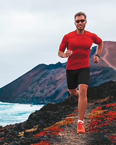 Drskin 4 Pack Men’s Compression Pants Tights Leggings Sports Baselayer Running Athletic Workout Active (9Classic B01 2P+3Line Bb301 2P, L) #TOP7