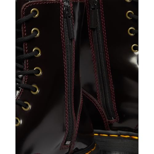 Image of Dr. Martens, Women's Maple Zip Steel Toe Light Industry Boots