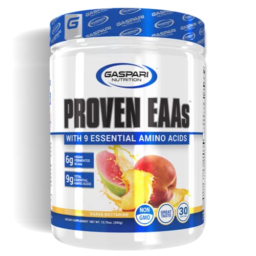 Proven EAAs with 9 Essential Amino Acids, Guava Nectarine, 30 Servings