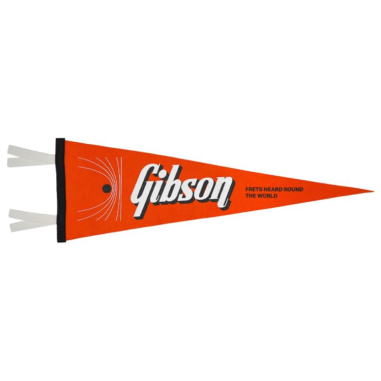 Epiphone 'Frets Heard 'Round the World' Pennant - 9 x 27 inches, Wool, Unisex